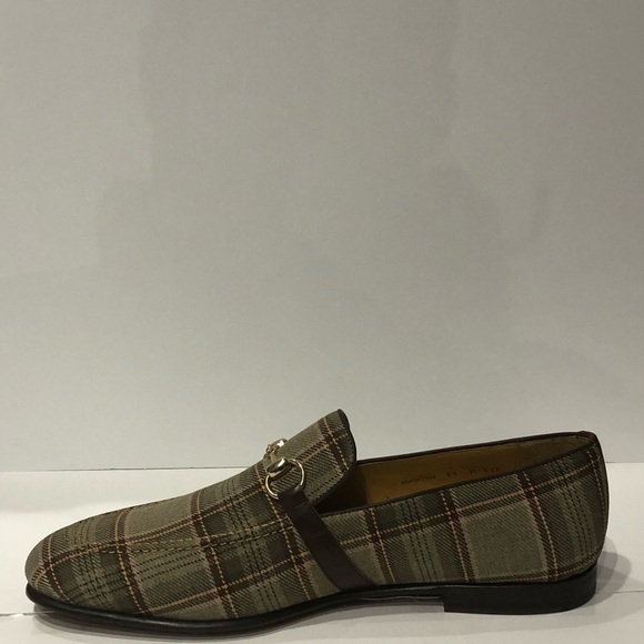 Mezlan shoes slip on loafer taupe/brown size 12 main image 4